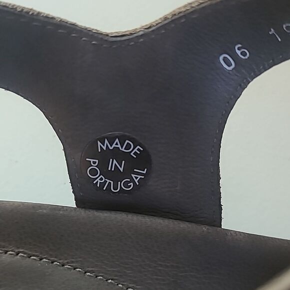 Mephisto Pattie Comfort Sandal Taupe Gold Size 41 - Picture 8 of 16